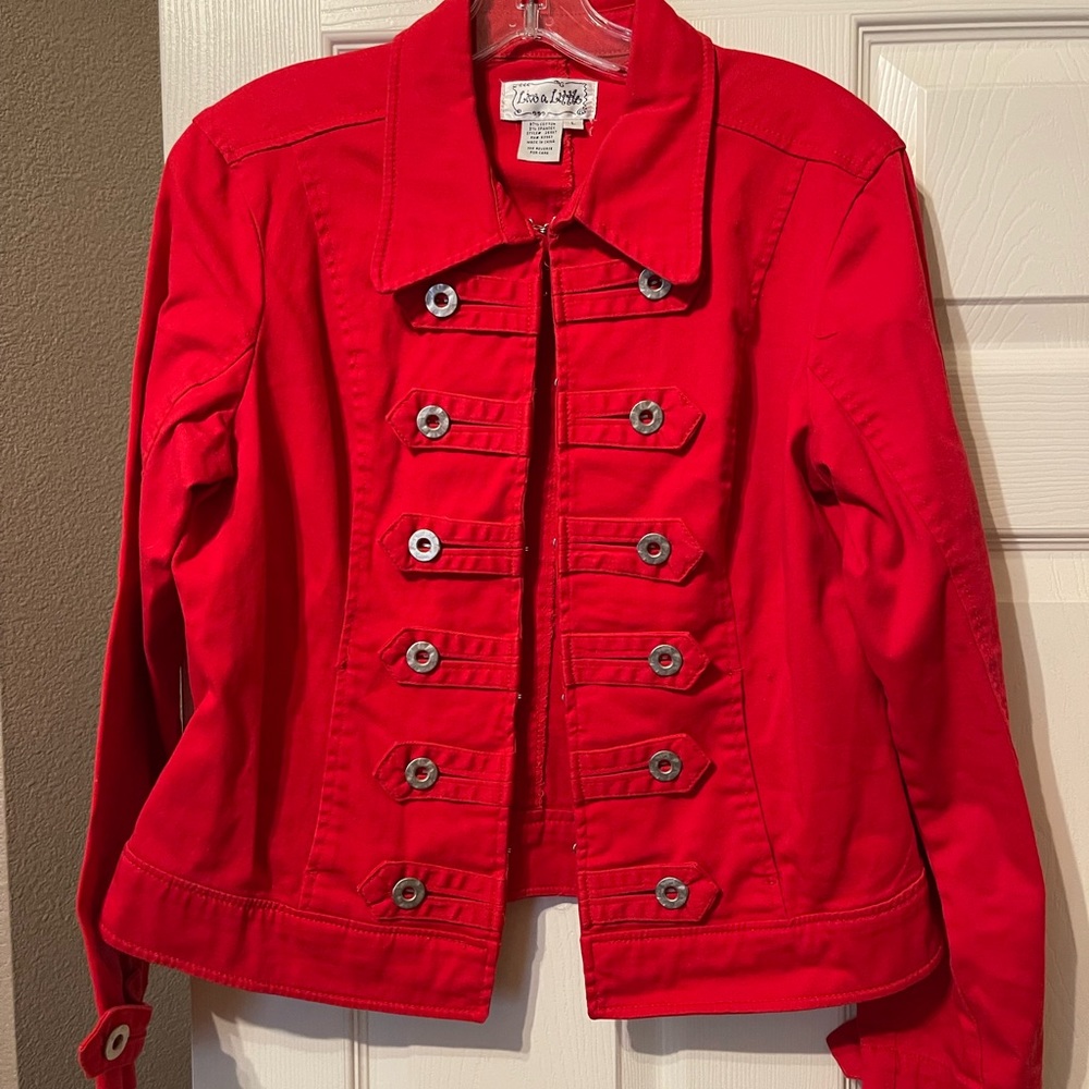 Denim British Style Jacket
